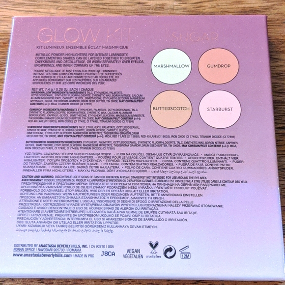 Anastasia Beverly Hills Sugar Glow Kit Highlighters - Picture 3 of 3